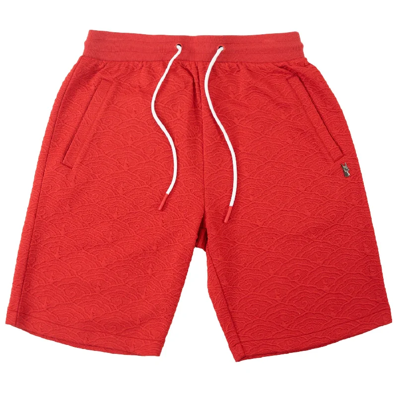 Custom Shorts-M654 Bellagio Shorts - Red