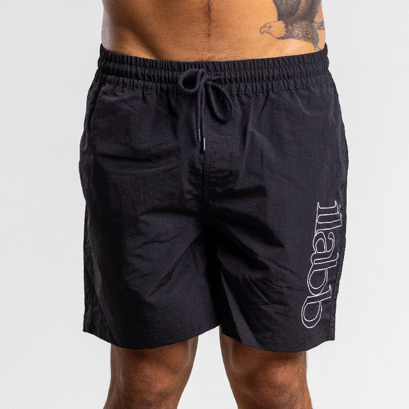 Personalized Shorts For Corporate Gifts-Capsout Summer Short Men's BLACK