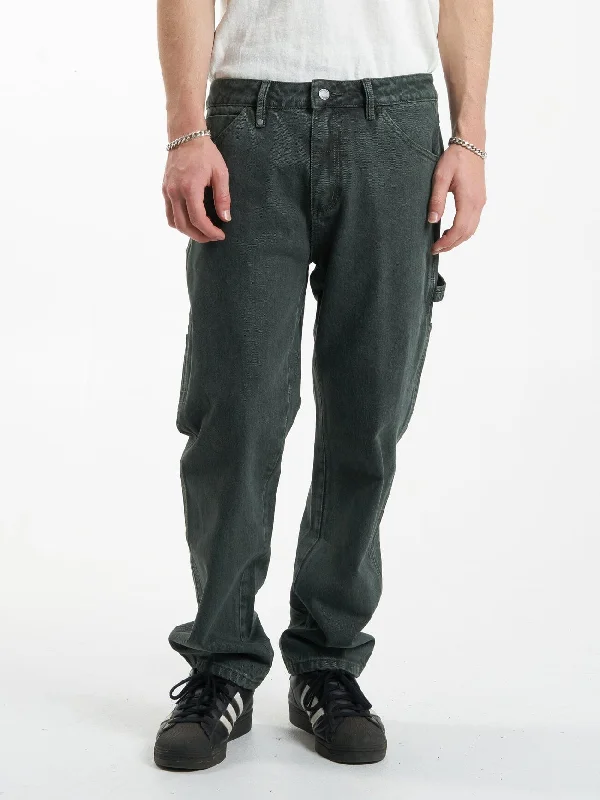 Custom Pants With Logos-Carpenter Pant - Thyme