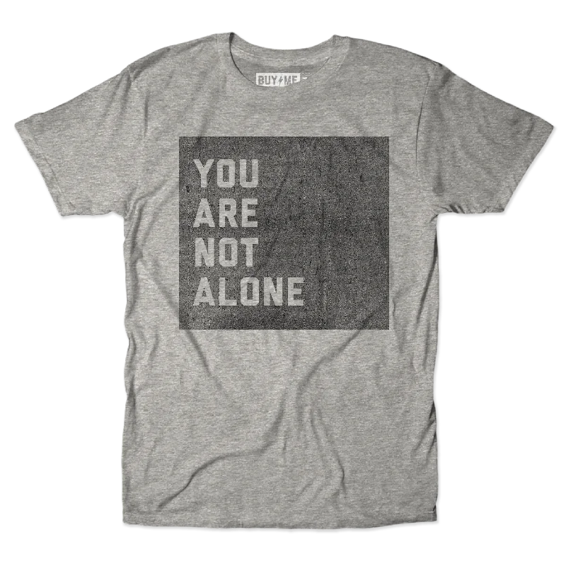 Custom T-Shirts For Team Sponsorship-Not Alone Tee