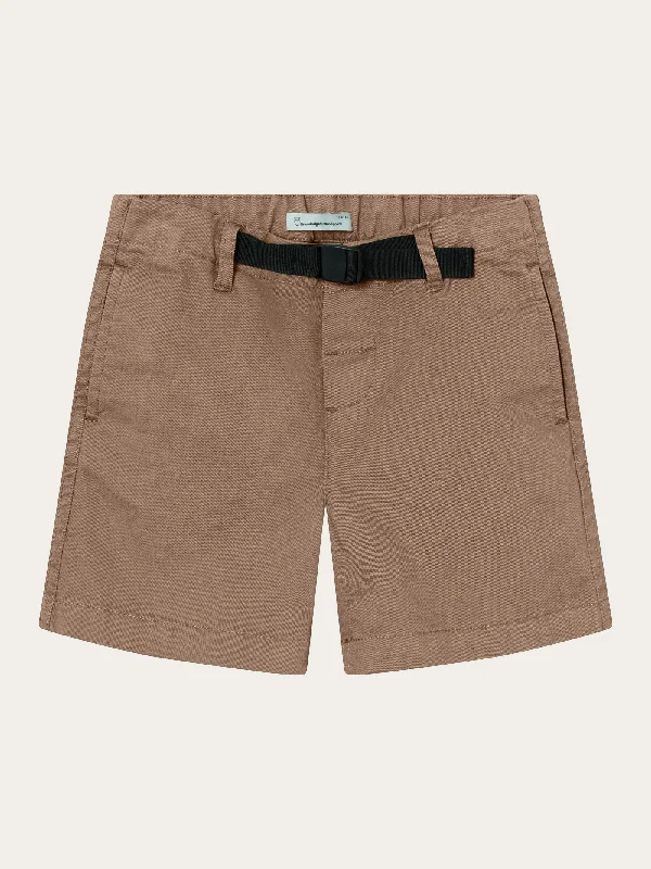 Personalized Shorts For Fan Customization-Baggy twill shorts belt details - Tuffet