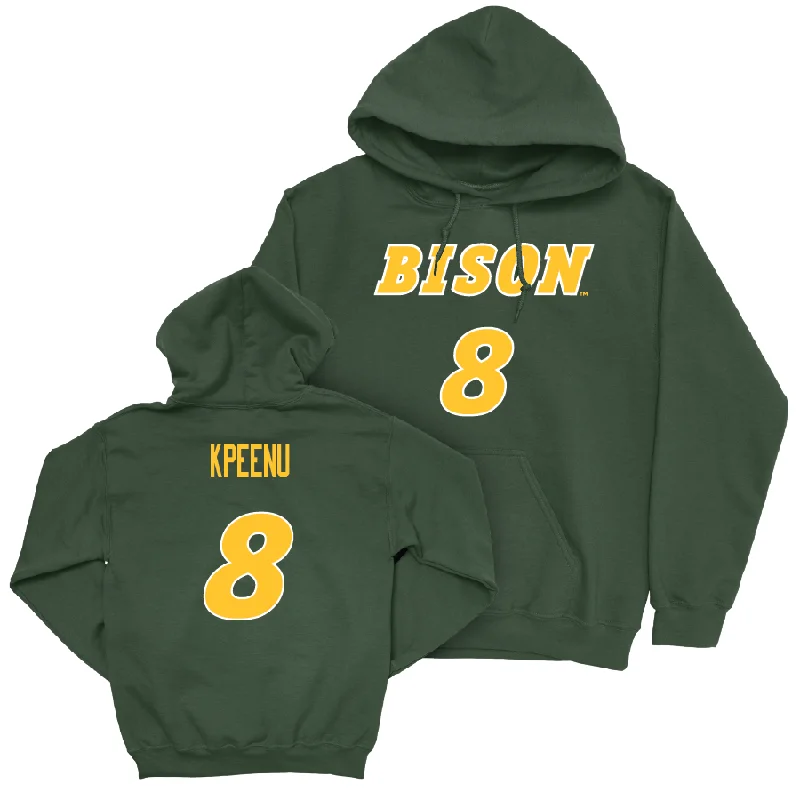 Custom Hoodie For Supporter Gifts-Green Football Player Hoodie  - Barika Kpeenu