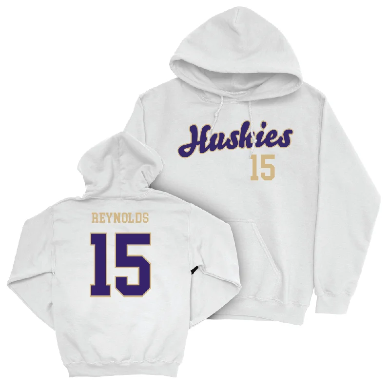 Personalized Hoodie For Special Teams-Football White Script Hoodie  - Keith Reynolds