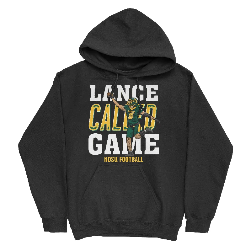 Personalized Hoodie For College Teams-EXCLUSIVE RELEASE: Lance Called Game Black Hoodie