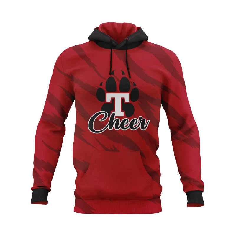 Custom Hoodie For Fans-Tyngsboro Tigers Cheer Hoodie