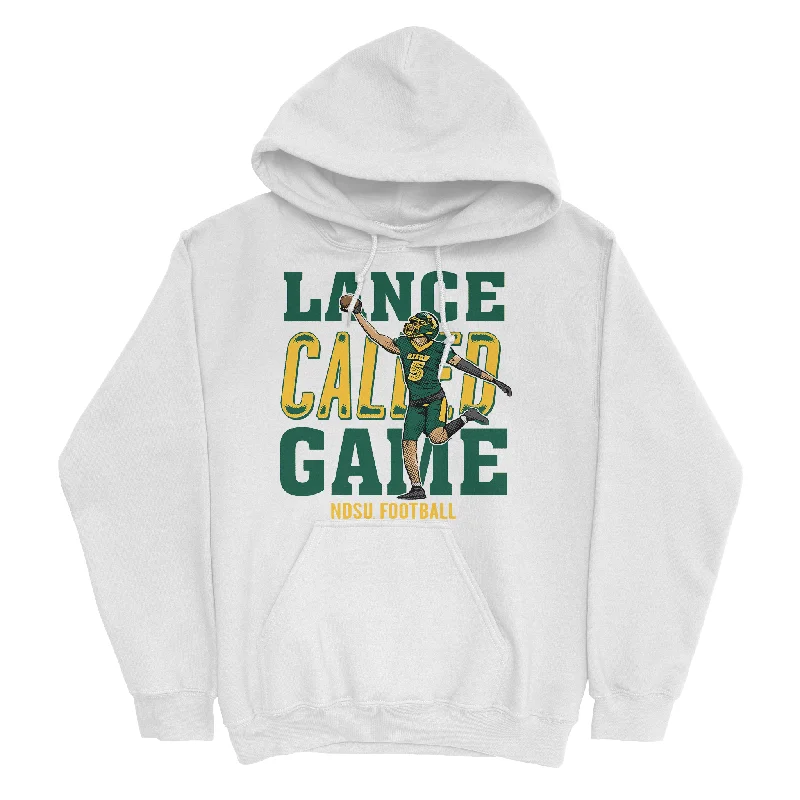 EXCLUSIVE RELEASE: Lance Called Game White Hoodie