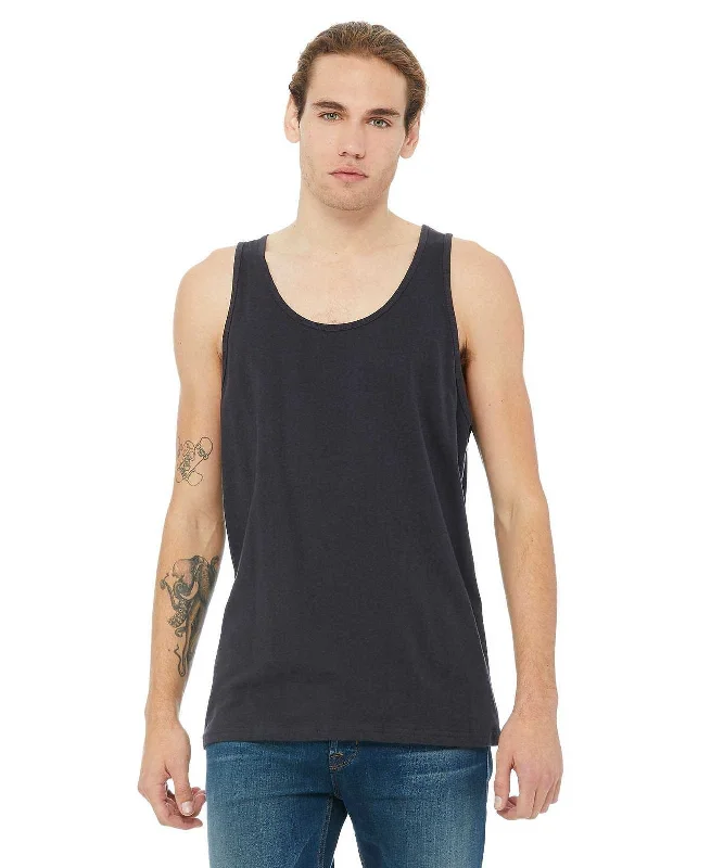 Tank Top For Professional Teams-Bella + Canvas 3480 Unisex Jersey Tank - Dark Gray