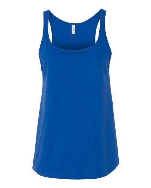 Custom Tank Top For Club Recognition-Bella + Canvas 6488 Womens Relaxed Jersey Tank - True Royal