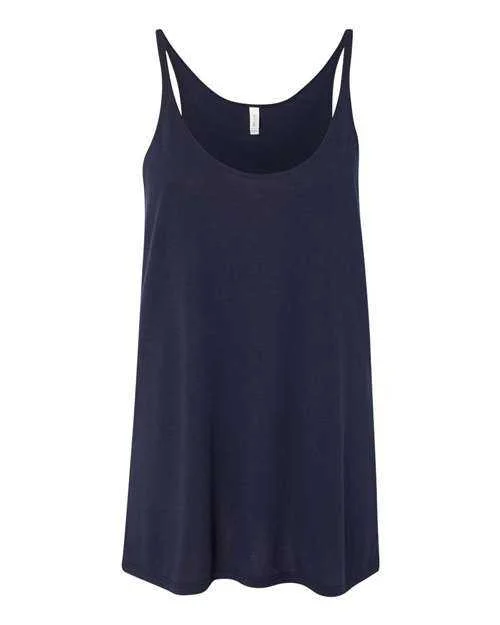 Custom Tank Top For Global Competitions-Bella + Canvas 8838 Women's Slouchy Tank - Midnight