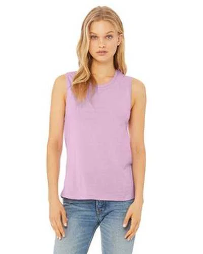 Personalized Tank Top For Player Recognition-Bella + Canvas B6003 Ladies' Jersey Muscle Tank - Lilac