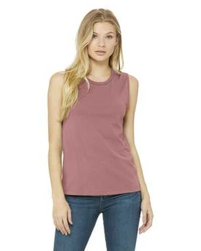 Tank Top For Corporate Team Activities-Bella + Canvas B6003 Ladies' Jersey Muscle Tank - Mauve