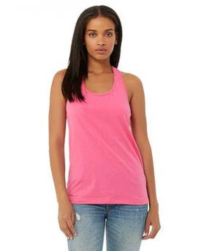 Personalized Tank Top For Player Participation-Bella + Canvas B6008 Ladies' Jersey Racerback Tank - Charcoality Pink