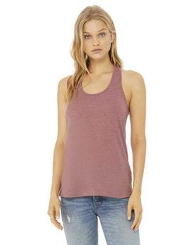 Personalized Tank Top For Supporters-Bella + Canvas B6008 Ladies' Jersey Racerback Tank - Heather Mauve