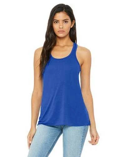 Custom Tank Top For Special League Events-Bella + Canvas B8800 Ladies' Flowy Racerback Tank - True Royal