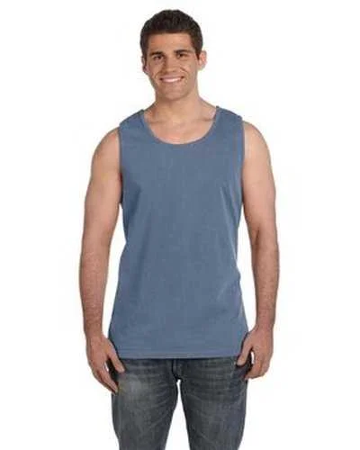 Personalized Tank Top For Large-Scale Events-Comfort Colors C9360 Adult Heavyweight Tank - Blue Jean