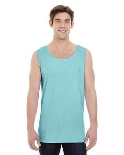 Custom Tank Top For Club Competitions-Comfort Colors C9360 Adult Heavyweight Tank - Chalky Mint