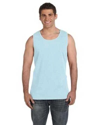 Personalized Tank Top For Special Anniversaries-Comfort Colors C9360 Adult Heavyweight Tank - Chambray