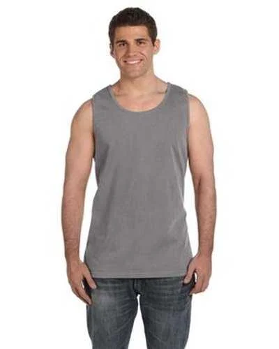 Personalized Tank Top For Fans & Players-Comfort Colors C9360 Adult Heavyweight Tank - Gray