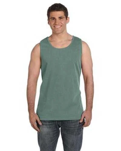 Personalized Tank Top For School Events-Comfort Colors C9360 Adult Heavyweight Tank - Light Grayreen