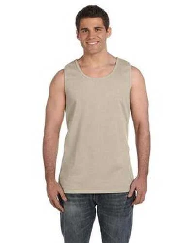 Custom Tank Top For International Teams-Comfort Colors C9360 Adult Heavyweight Tank - Sandstone