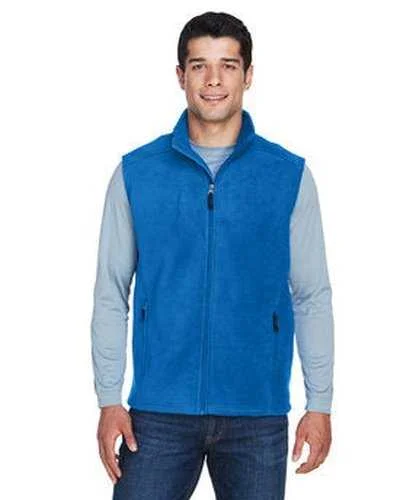 Tank Top For Special Team Events-Core 365 88191 Men's Journey Fleece Vest - True Royal