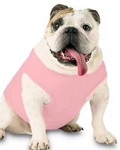 Custom Tank Top For Club Competitions-Doggie Skins 3902 Doggie Baby Rib Tank - Pink