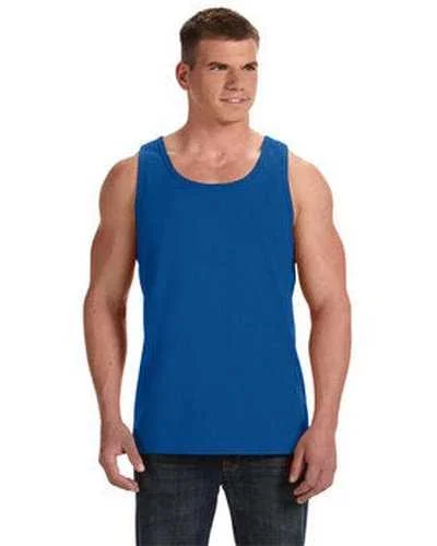 Personalized Tank Top For Family Teams-Fruit of the Loom 39TKR Adult Hd Cotton Tank - Royal