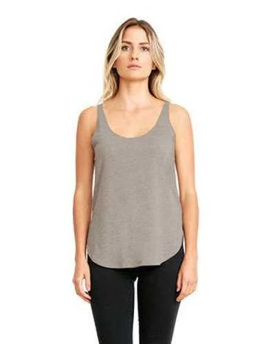 Tank Top For Special Fan Days-Next Level 5033 Ladies' Festival Tank - Ash