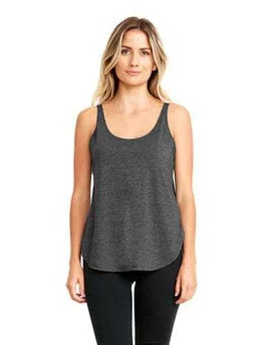 Tank Top For Local Supporter Events-Next Level 5033 Ladies' Festival Tank - Charcoal