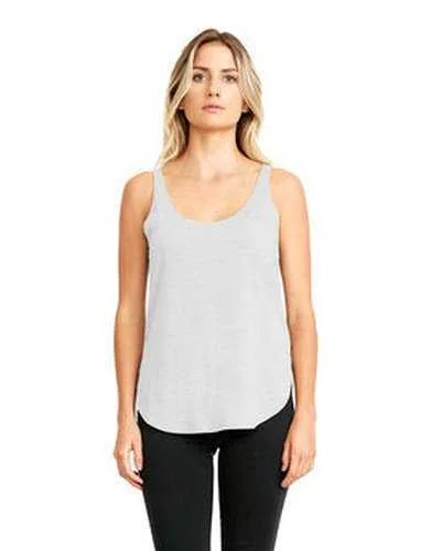 Tank Top For Special Event Promotions-Next Level 5033 Ladies' Festival Tank - White