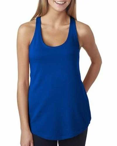 Custom Tank Top For Regional Competitions-Next Level 6933 Ladies' French Terry RacerbackTank - Royal