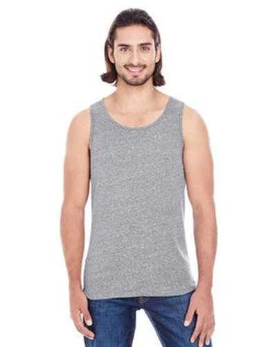 Tank Top For Team Building & Motivational Events-Threadfast Apparel 102C Unisex Triblend Tank - Gray Triblend