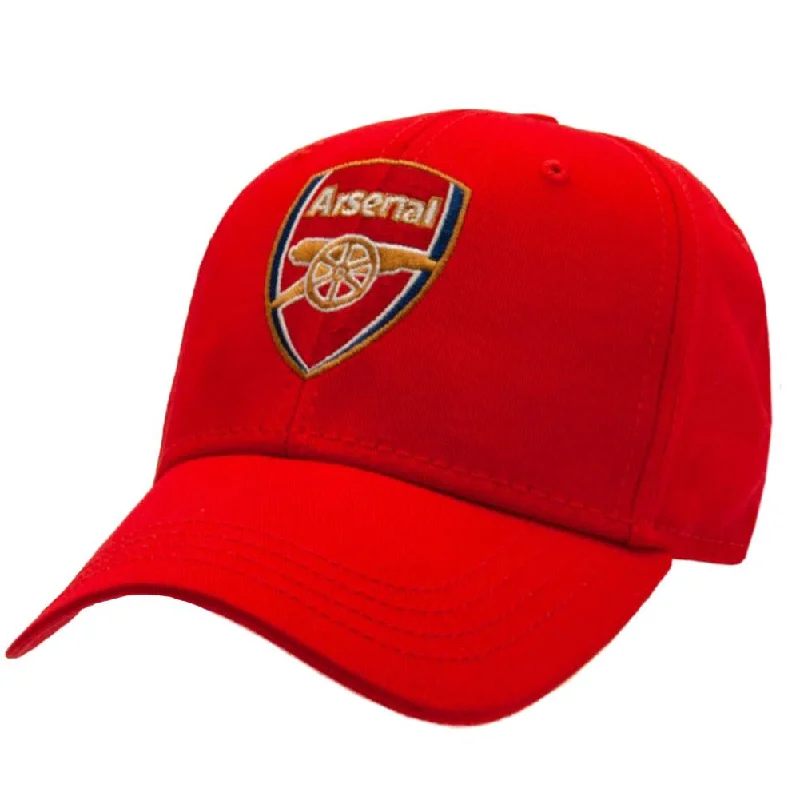 Personalized Hat For Sponsorship Deals-Arsenal FC Cap -  Red