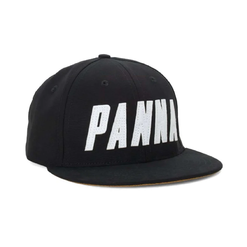 Hat With Custom Fonts & Numbering-Knotley Panna Snapback Cap