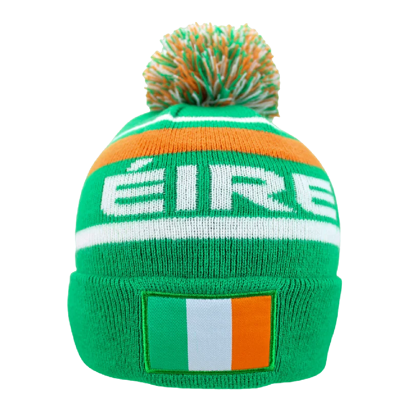 Personalized Hat For Event Marketing-Rep. Of Ireland Women's World Cup Stripe Beanie (9GS105Z122)