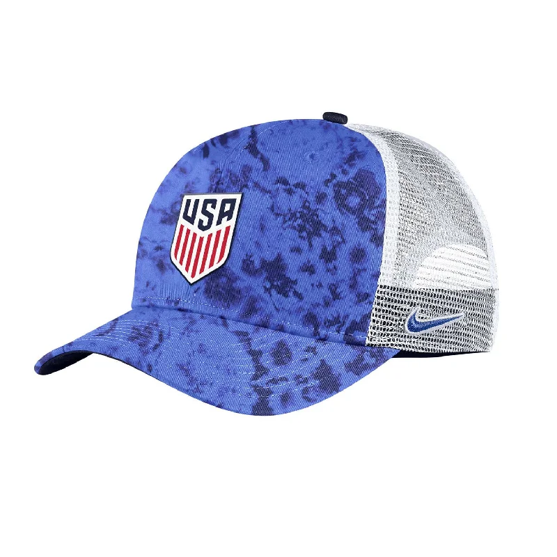 Custom Hat For International Tournaments-Men's Nike USA Classic Trucker Snapback